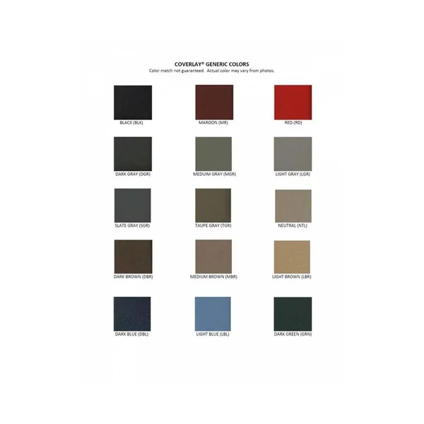 Coverlay Dash Cover, 30-408LL-DBL