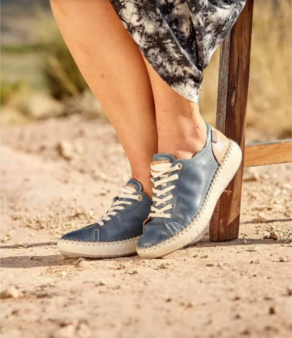 Pikolinos Leather Sneakers Mesina W6B