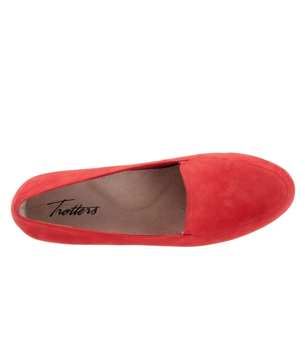 Trotters Women's Monarch Loafer, Size: 8, Red