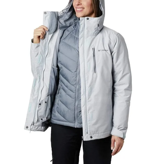 Columbia Whirlibird IV interchange Jacket - Women's Cirrus Grey Crossdye, XL