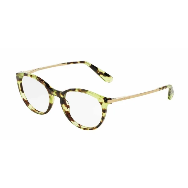 Dolce & Gabbana DG3242 Eyeglasses, 50-18-145, 2970-CUBE Havana Green