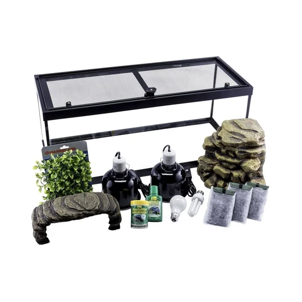 Tetra Deluxe Aquatic Turtle Kit - 20-Gallon, 30 x 12 x 12-Inches