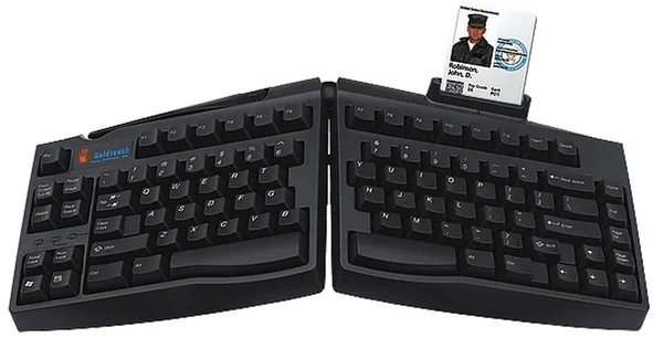 Goldtouch Ergonomic Smart Card Keyboard Black (GTS-0077)