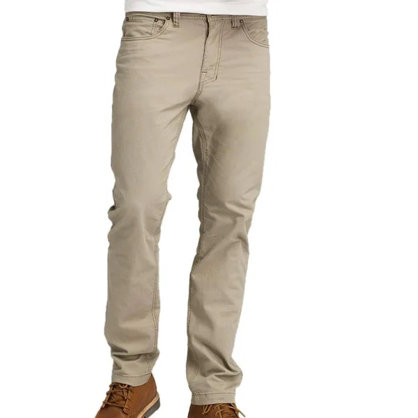 Prana Men's Brion Pant 36x22 Inseam, Dark Khaki, 38