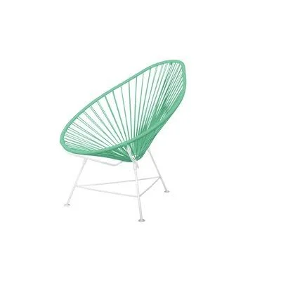 Marvine Patio Chair Brayden Studio Color: Seafoam/White