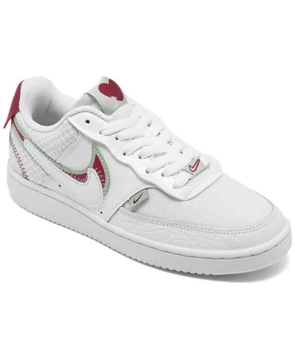 Nike Women's Court Vision Low Shoes - White