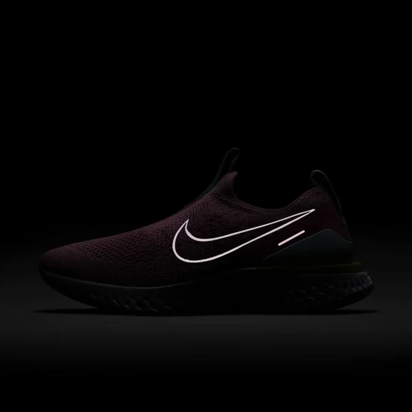 Nike Women's Epic Phantom React Flyknit Running Shoes, Size: 7, Pink