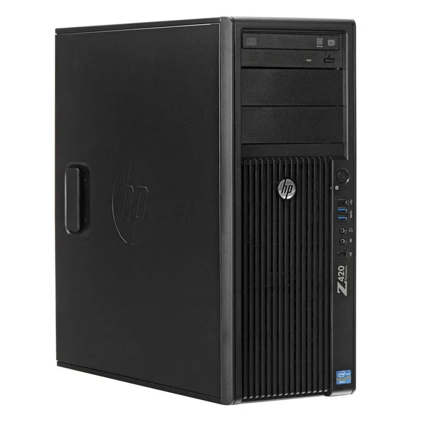 HP Z420 Workstation E5-1620 Quad Core 3.6GHz 64GB 256gb SSD Q600