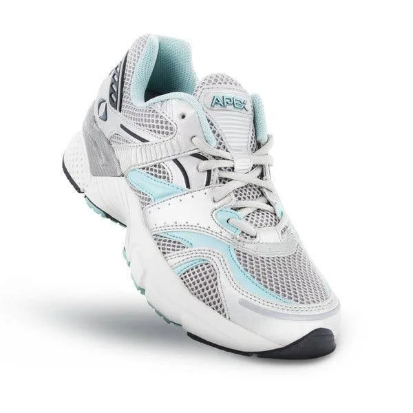 Women's Apex Boss Runner Silver/Sea Blue 5 W