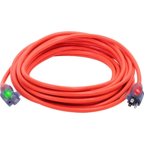 Century D17442050 50& 12/3 SJTW Pro Glo Extension Cord, Orange