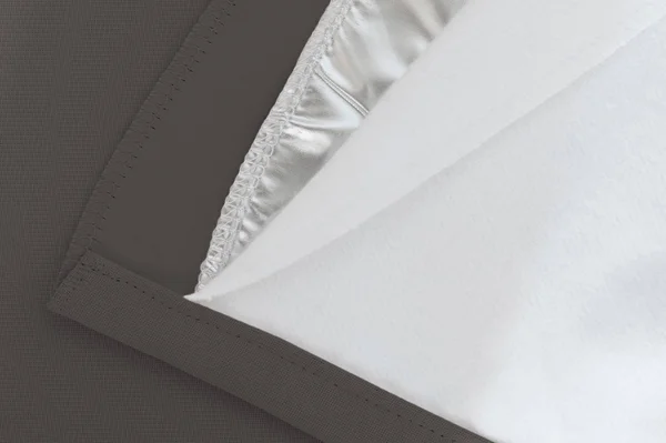 Grey Soundproof Curtain Cotton Effect Metal MC732 - 55x22W x 108x22L, Grommet - Moondream