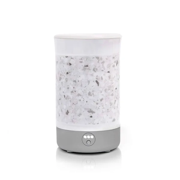 Signature Wax Warmer 2.0 in White Terrazzo, 8.8 x 5.7 x 5.6 inches