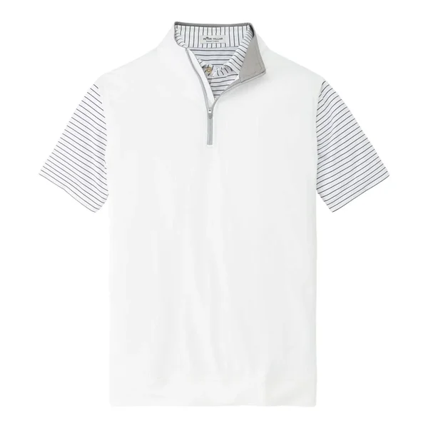 Peter Millar 2018 Ryder Cup Galway Stretch Quarter-Zip Vest – White