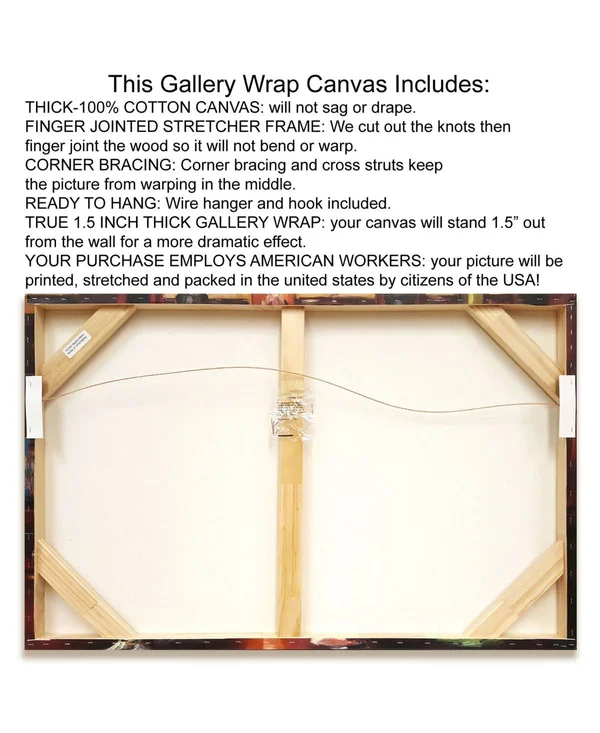 47x22 x 16x22 Mix N Match I by Earl Kaminsky Fine Art Giclee Print