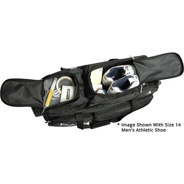 Pyramid Path Premium Deluxe Triple Roller Bowling Bag, Gold