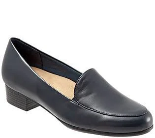 Trotters Classic Lightweight Loafer - Monarch, Size 12 Narrow, French Navy