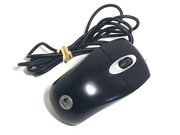 Logitech RX300 - Mouse - optical - 3 buttons - wired - PS/2 - USB - midnight black - OEM