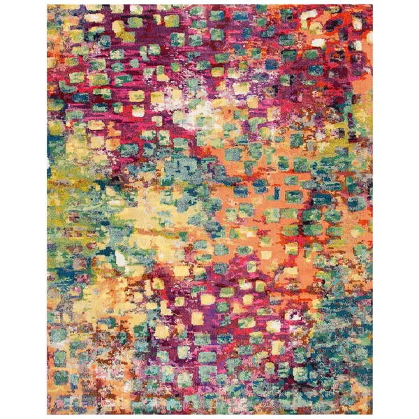 Safavieh Clearance Madison 400 MAD425E Grey/Blue Rug - 2&2x22x12&0x22 - Runner
