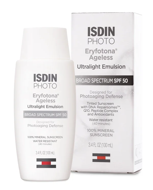 Isdin Eryfotona Ageless Ultralight Emulsion SPF 50 (Tinted)