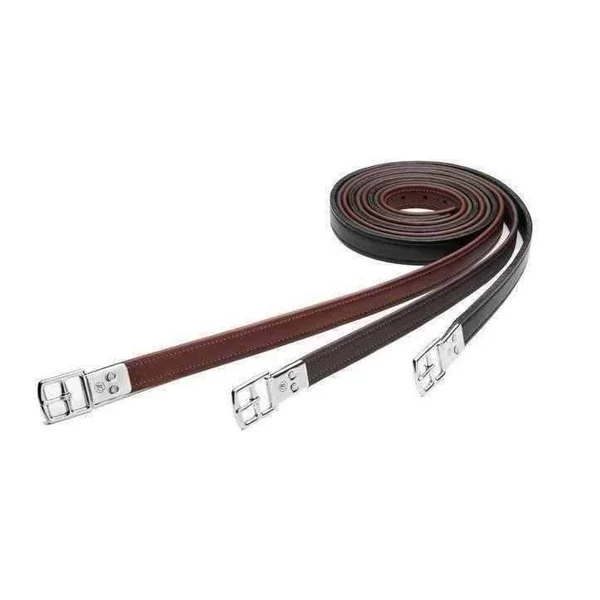 Bates Stirrup Leathers 50 Black