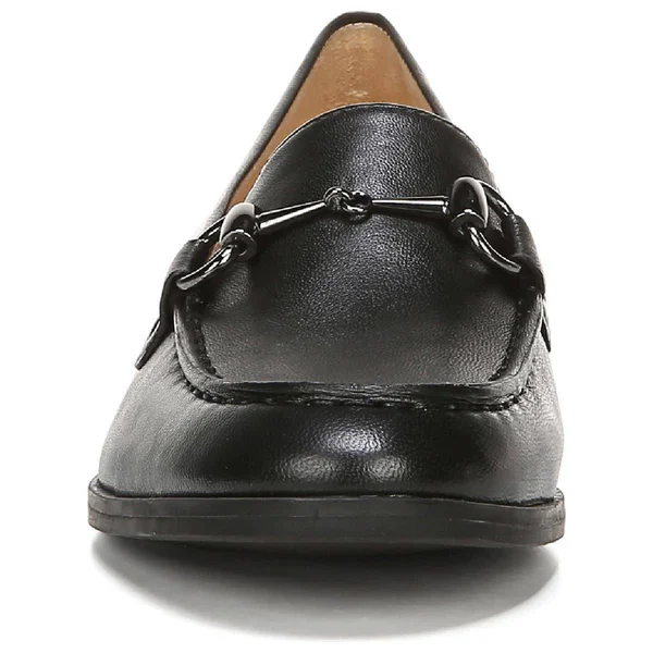Naturalizer Women's Macey Leather Loafers - Black - Size 6