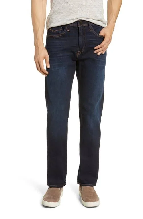 Revtown Automatic Straight Fit Stretch Jeans - Men's Dark Indigo, 34x32