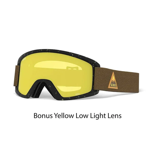 Giro Semi Goggles Grey Core/Amber Scarlet/Yellow
