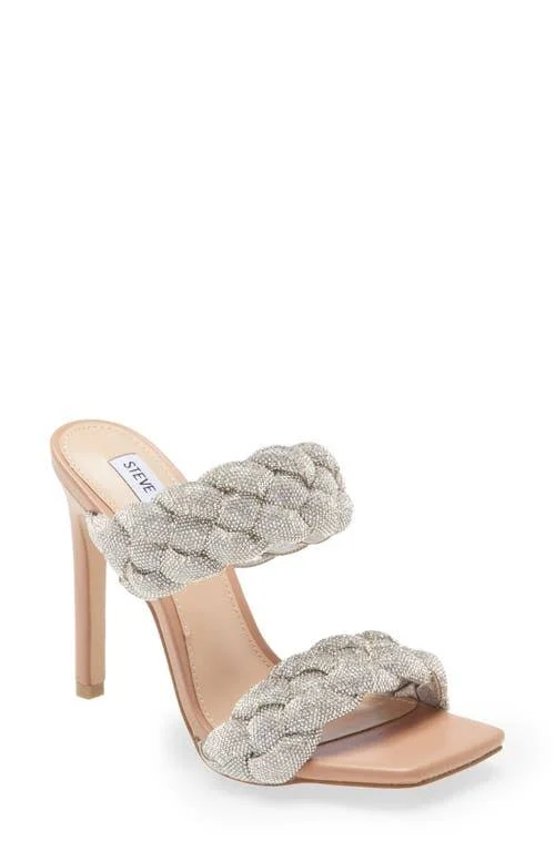 Steve Madden Kenley Sandal - Size 5.5 in Rhinestone at Nordstrom