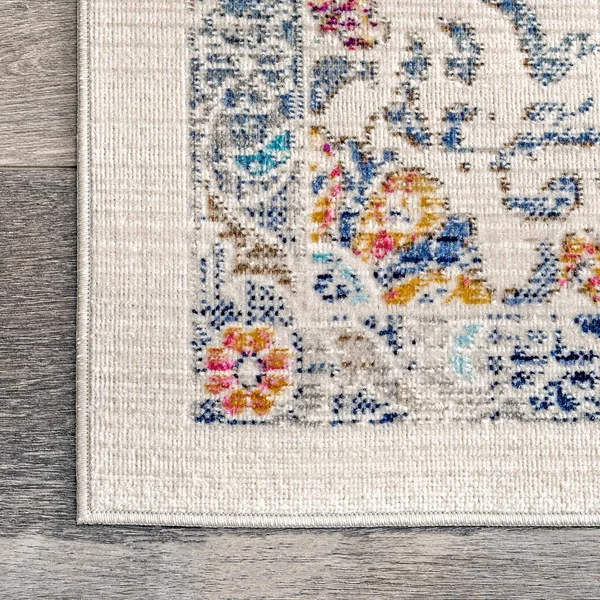 nuLOOM Jada Vanity Medallion Area Rug, Size: 2' 8 inch x 8'