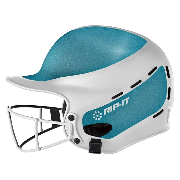 Rip-It Vision Pro Shimmer Fastpitch Softball Helmet Aqua Small