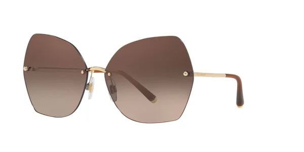 Dolce & Gabbana DG2204 Sunglasses - Gold (02/13)