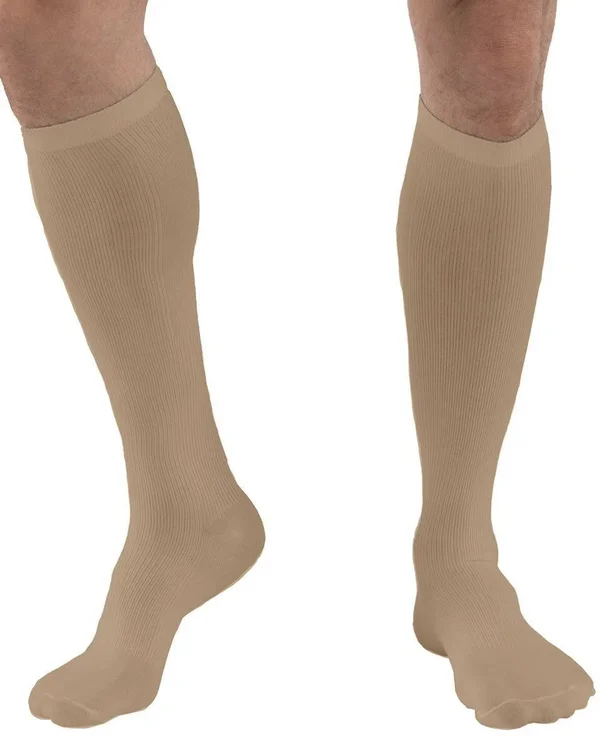 Jobst forMen Ambition 20-30 mmHg Knee High Size 6, Long, Brown