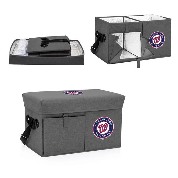 Gray Washington Nationals Ottoman Cooler & Seat