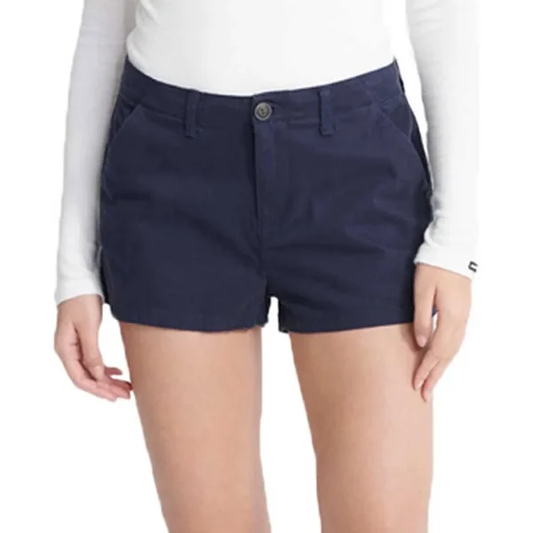 Superdry Chino Hot - Blue - Mini Shorts