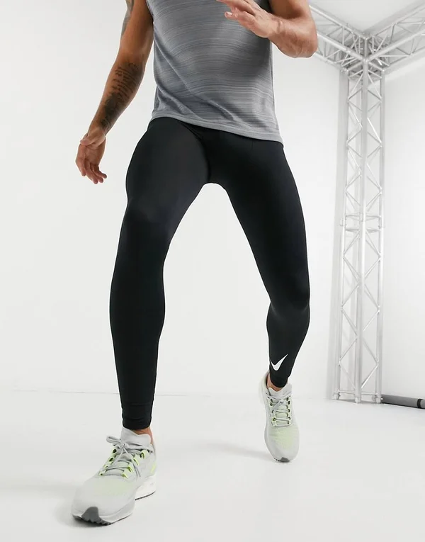 Nike Men's Pro Warm Tights - XXL, Black