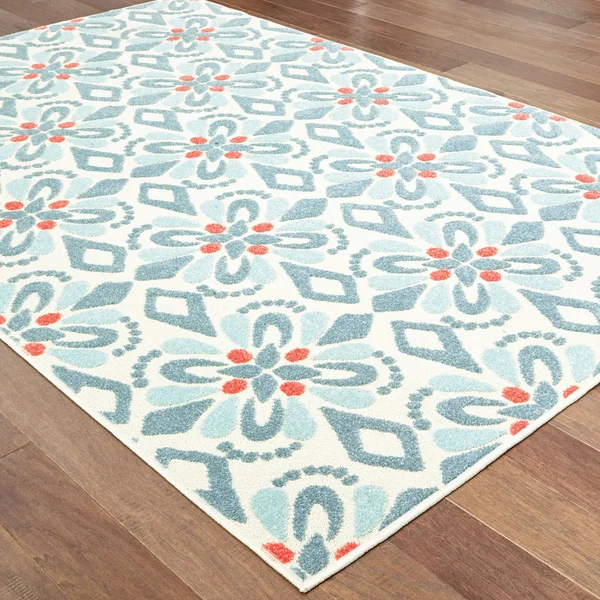 Oriental Weavers Barbados Blue 5994Z Rug 5&3x22 x 7&6x22