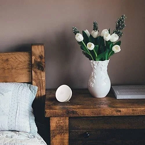 Airthings Wave Mini - Indoor Air Quality Monitor - Chemicals (TVOCs), Mould Risk, Humidity, Temperature