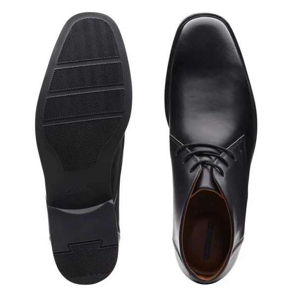 Clarks Men's Tilden Top Chukka Boot - Size: 10 M, Black
