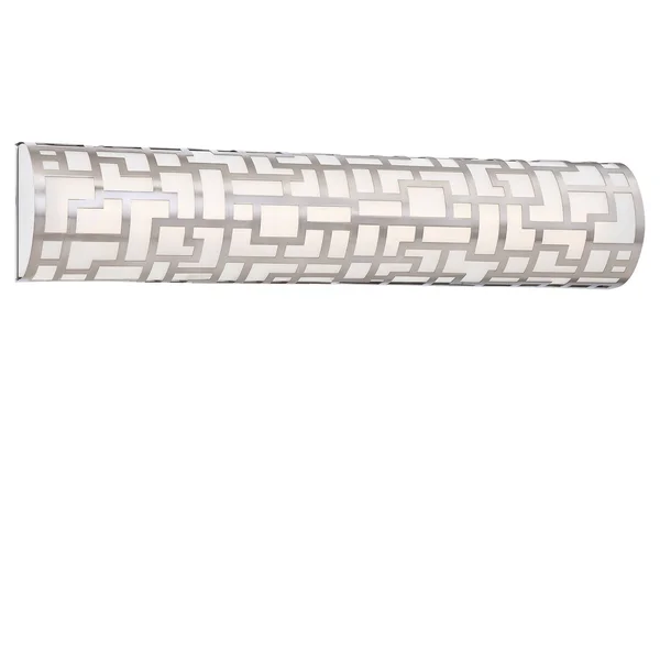 George Kovacs P5301-084-L - Alecia&s Necklace LED Bath - Brushed Nickel