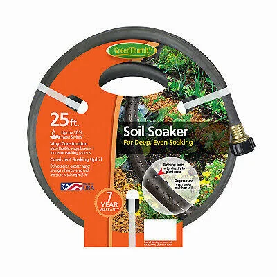 Green Thumb 1030-25 Soil Soaker Hose - Vinyl, 25-ft.