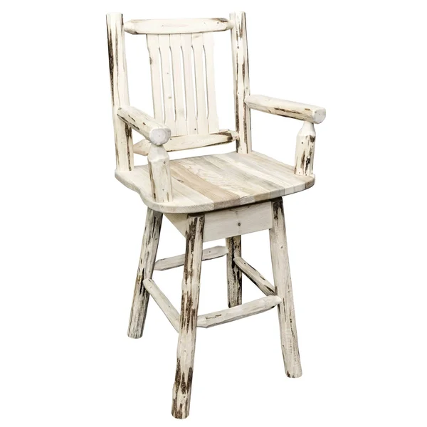 Montana Woodworks MWBSWSCASV Montana Captain's Swivel Barstool