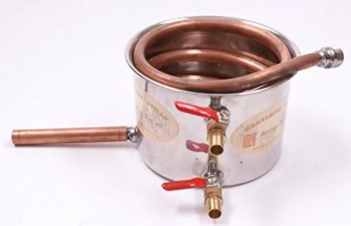 3 Pots DIY 8 Gal 30 litres Copper Alcohol Moonshine Ethanol Still Spirits Boiler Water Distiller