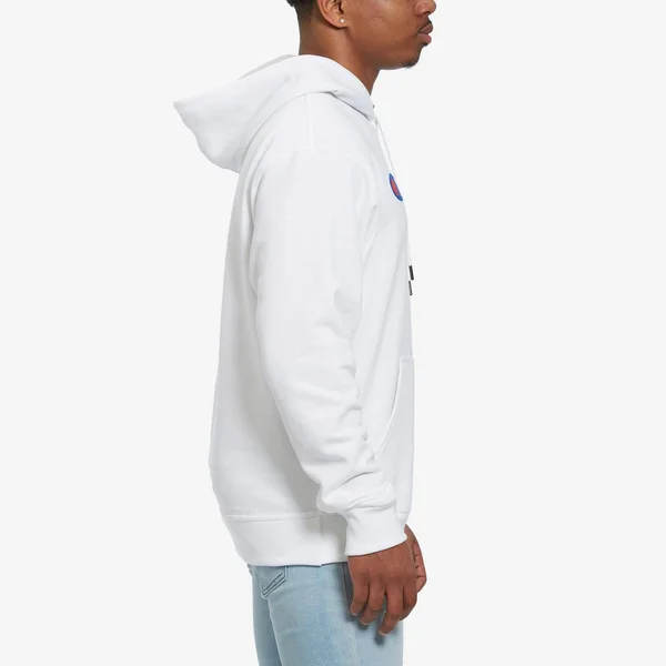 Men's Powerblend Fleece Pullover Hoodie, Script Logo