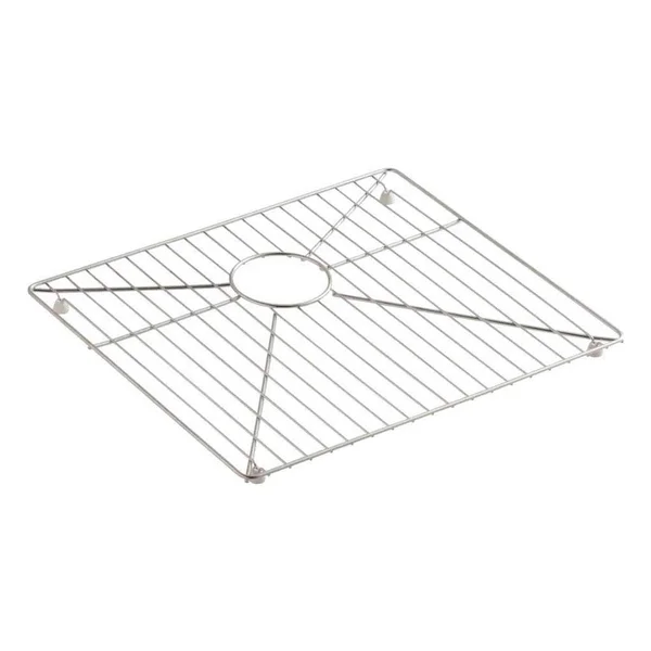 KOHLER K-6477-ST Vault Bottom Basin Rack for 36 In. Offset Apron-Front Sink, Stainless Steel