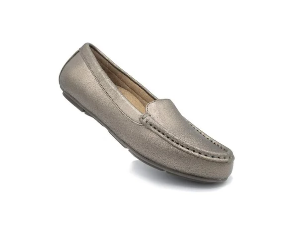 Vionic Leather Moccasins - Debbie, Size 12 Medium, Copper