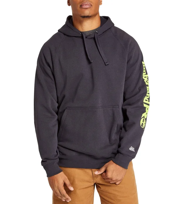 Timberland Pro Men's Hood Honcho Sport Pullover Dark Navy/Yellow XXL