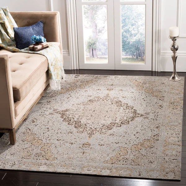 Safavieh Classic Vintage CLV110E Taupe 4' x 6' Area Rug