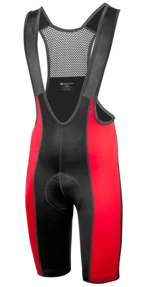 Aero Tech Big Man&s Bib Shorts Top Shelf Bibshort - 5XL Red