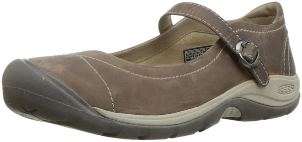 Keen Women's Presidio II Mary Jane Shoes Size 5, In Paloma/Silver Birch