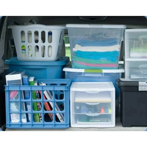 Sterilite 17918004 Compact Portable 3 Storage Drawer Organizer Cabinet (16 Pack)